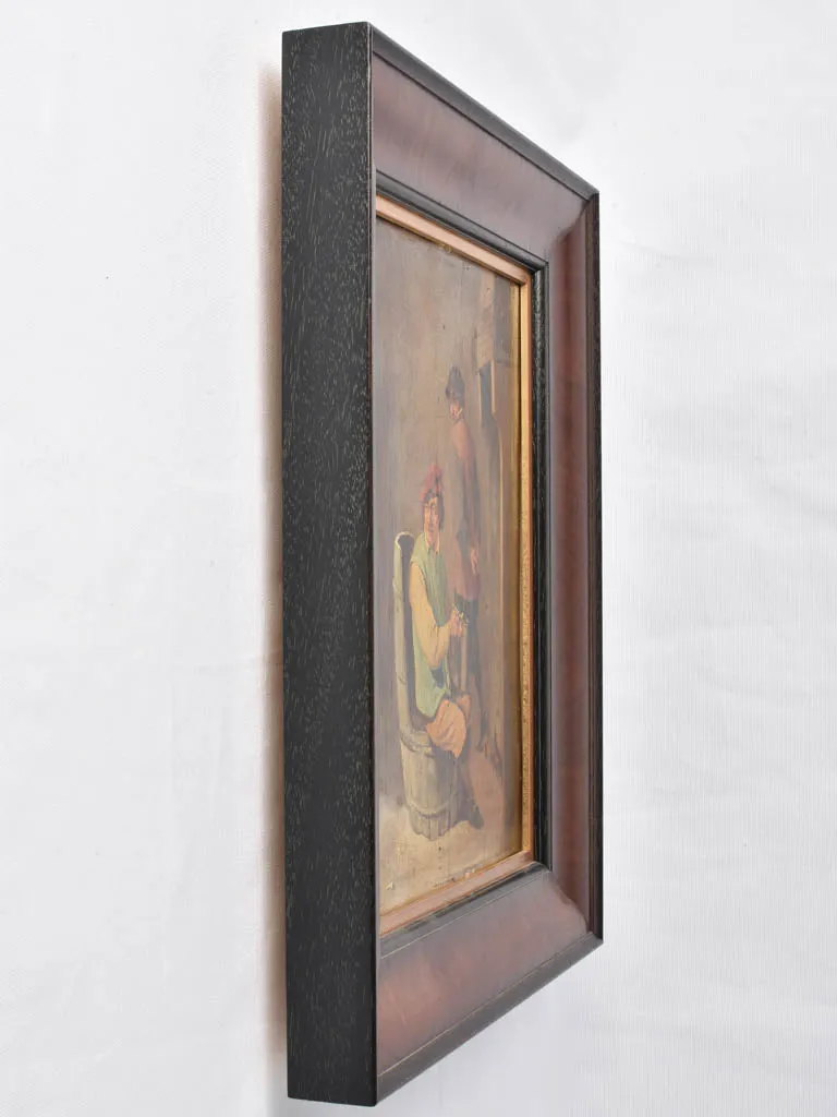 18th century Dutch painting 19" x 14½"