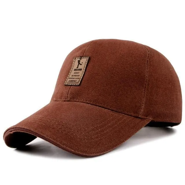 7 Colors Mens Golf Hat Basketball Caps Cotton Caps