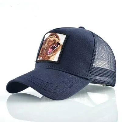 Cock Embroidery Baseball Cap Eat Chicken Bone Casquette