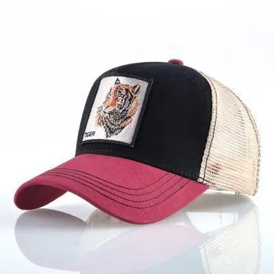 Cock Embroidery Baseball Cap Eat Chicken Bone Casquette
