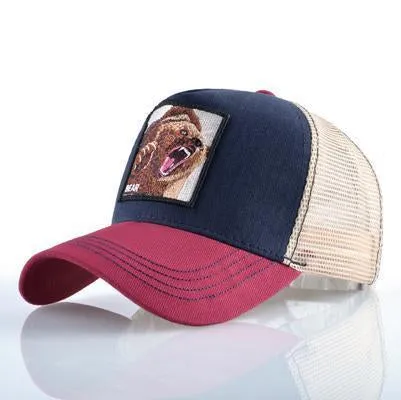 Cock Embroidery Baseball Cap Eat Chicken Bone Casquette