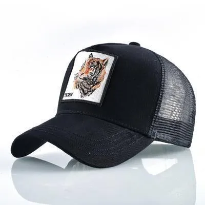 Cock Embroidery Baseball Cap Eat Chicken Bone Casquette