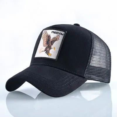 Cock Embroidery Baseball Cap Eat Chicken Bone Casquette