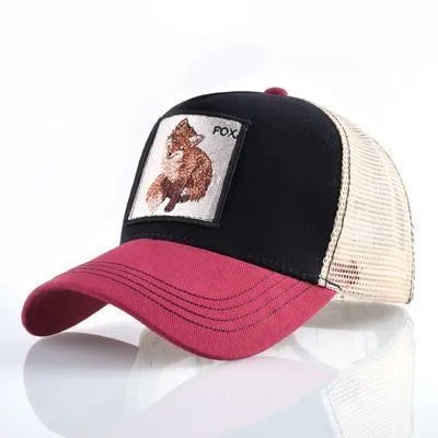 Cock Embroidery Baseball Cap Eat Chicken Bone Casquette