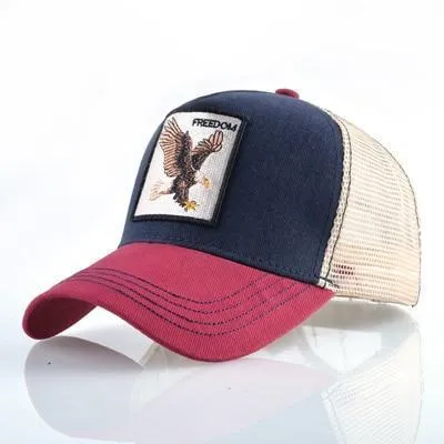 Cock Embroidery Baseball Cap Eat Chicken Bone Casquette