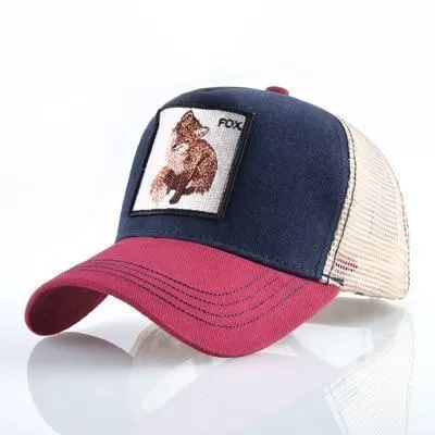 Cock Embroidery Baseball Cap Eat Chicken Bone Casquette