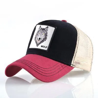 Cock Embroidery Baseball Cap Eat Chicken Bone Casquette