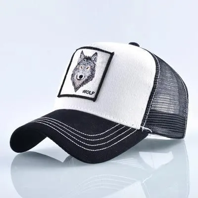 Cock Embroidery Baseball Cap Eat Chicken Bone Casquette