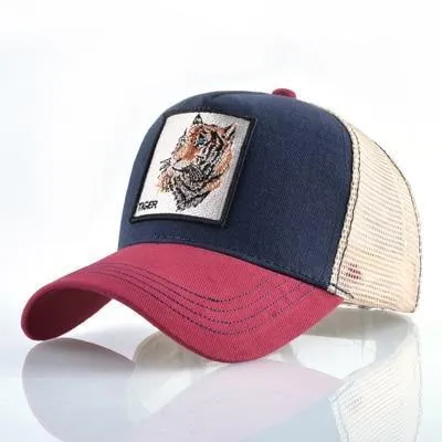Cock Embroidery Baseball Cap Eat Chicken Bone Casquette