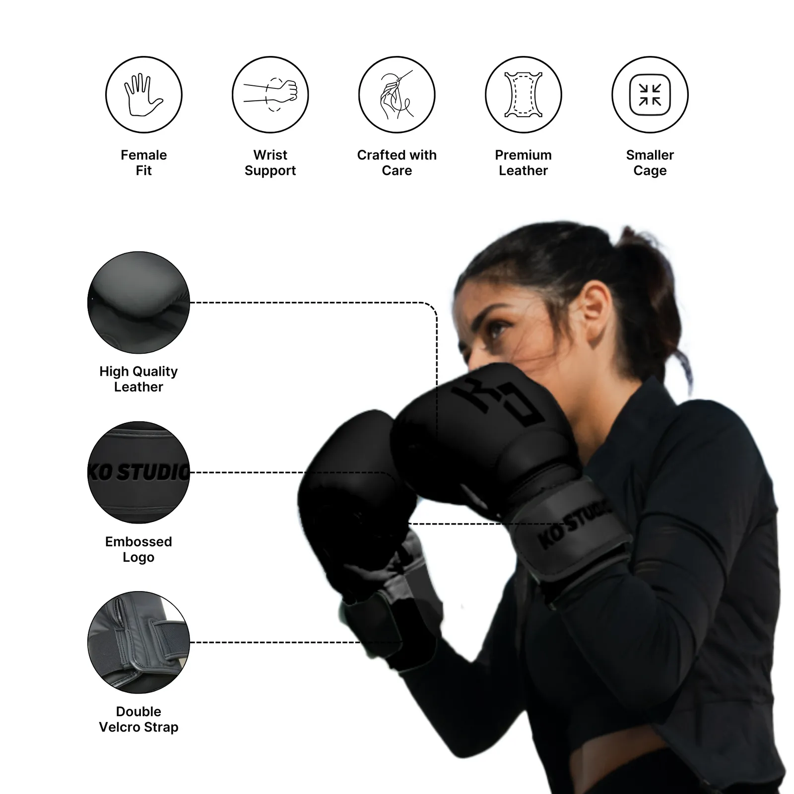 Contemporary Ink 02 Boxing Gloves