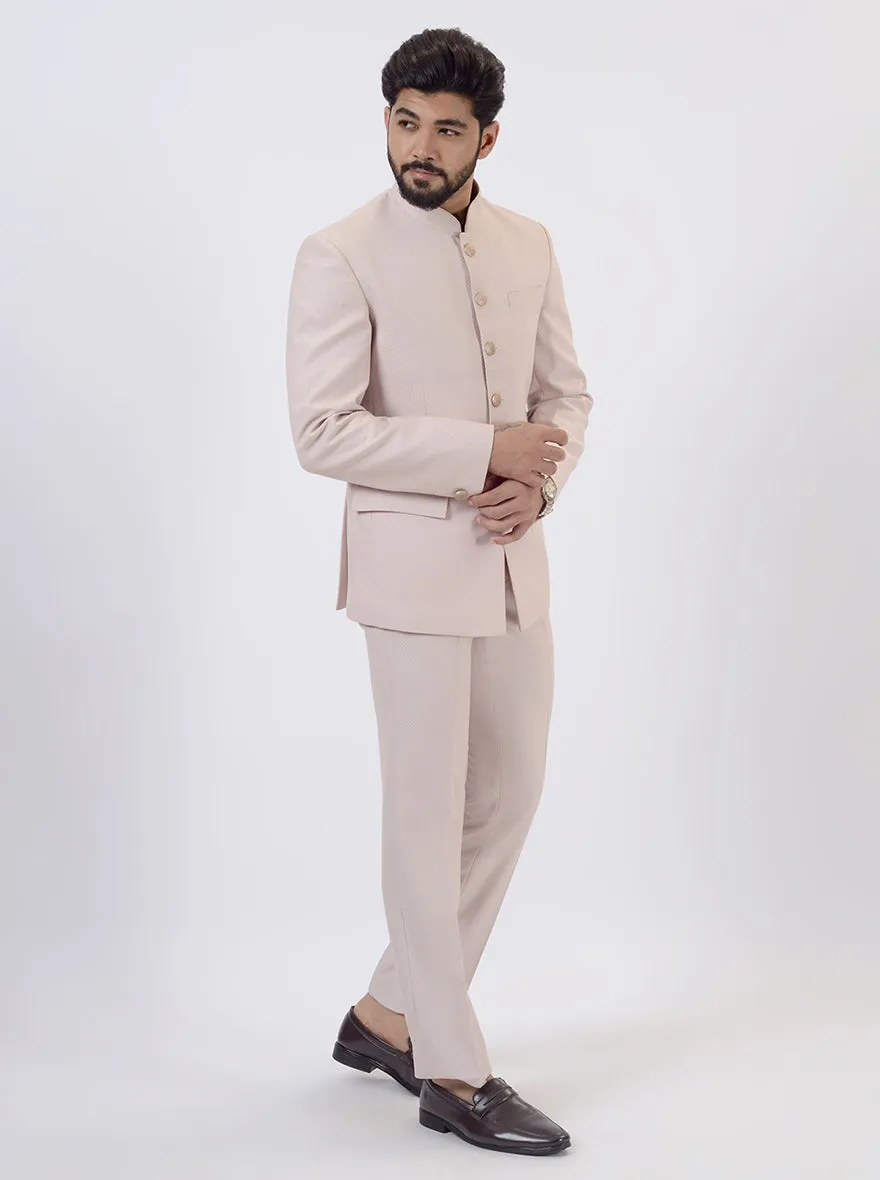 Dusty Pink Jodhpuri Suit | JadeBlue