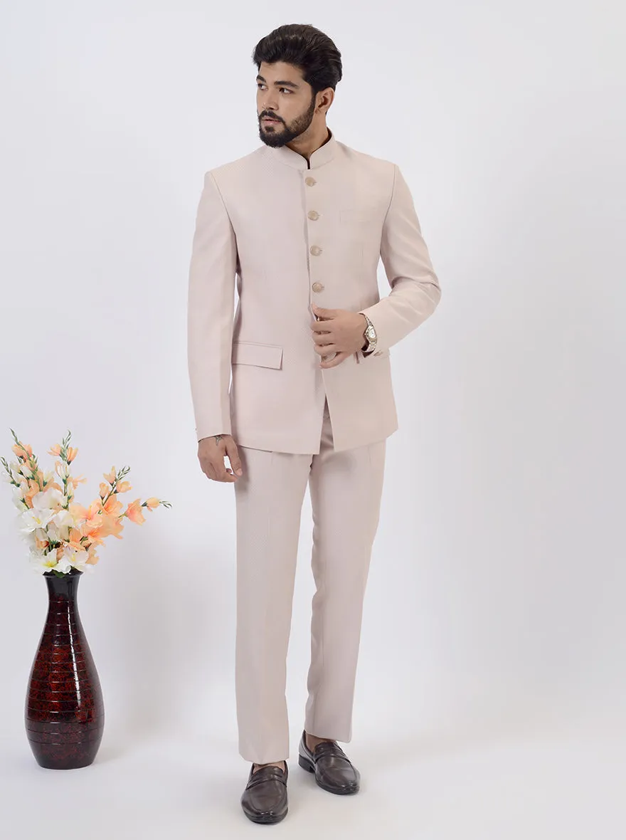 Dusty Pink Jodhpuri Suit | JadeBlue