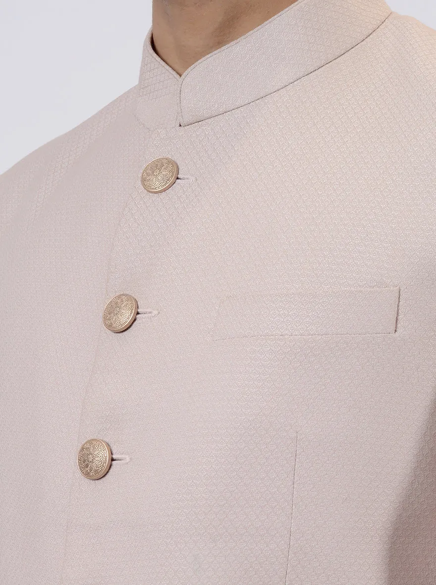 Dusty Pink Jodhpuri Suit | JadeBlue