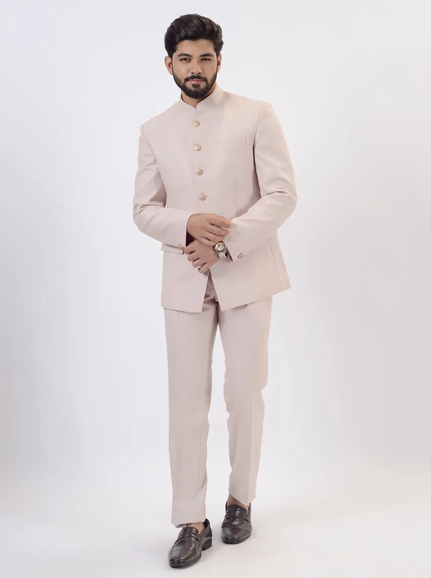 Dusty Pink Jodhpuri Suit | JadeBlue