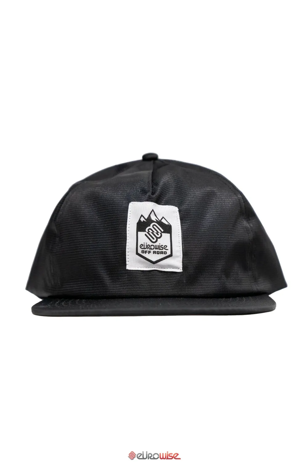 EUROWISE OFFROAD 5 PANEL NYLON HAT - BLACK