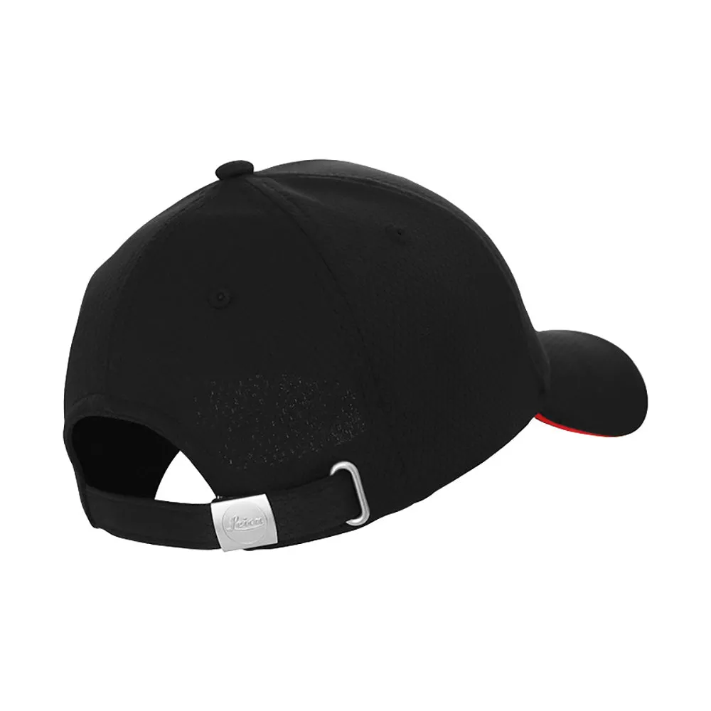 Leica Cap, Embossed, Black