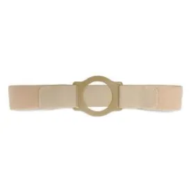 Nu-Comfort 2" Wide Beige Support Belt Large Oval. Ring Plate 28"-31" Waist Small, Latex-Free