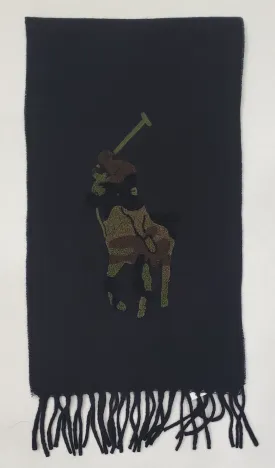 Nwt Polo Ralph Lauren Big Pony Spellout Polo Camo Scarf