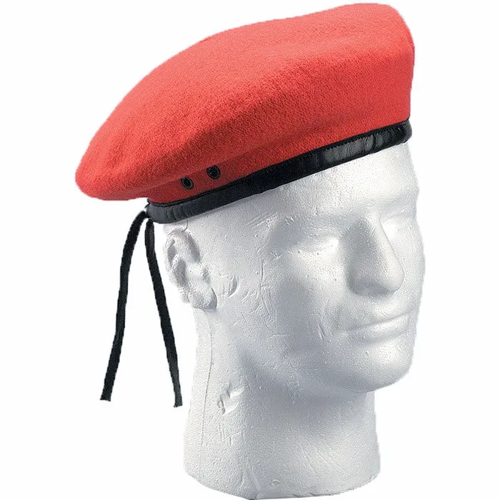 Red - GI Style Beret
