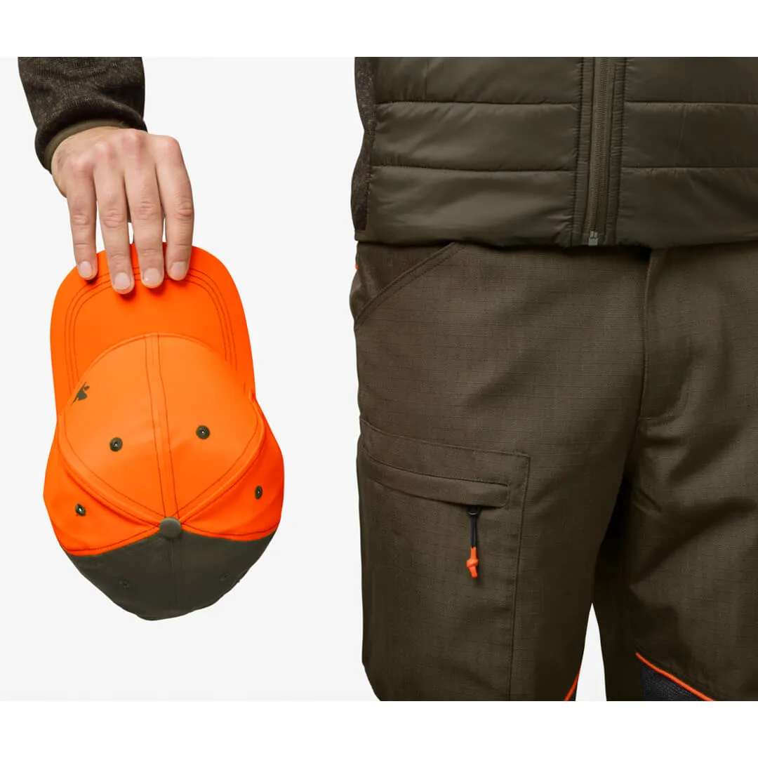 Venture Cap - Pine Green/Hi-Vis Orange by Seeland